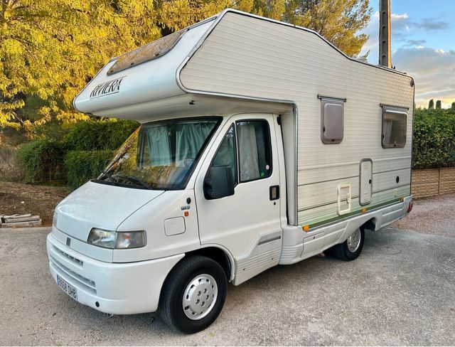 Autocaravana Capuchina Riviera Fiat Ducato