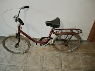 Bicicleta Peugeot Plegable Vintage Años 70