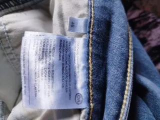 Pantalón vaquero mujer talla grande XXXL