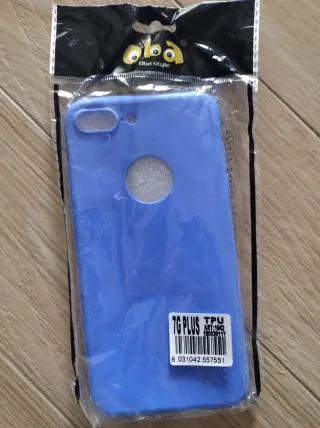 Cover Silicone OBA iPhone 7 Plus Blu