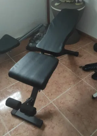 Banco de pesas ajustable