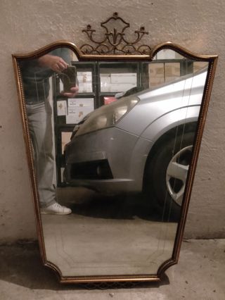 Specchio antico dorato inizio '900