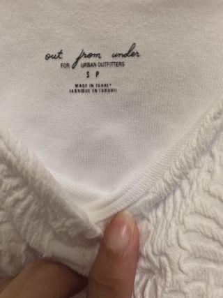 Camiseta tirantes Urban Outfitters blanca