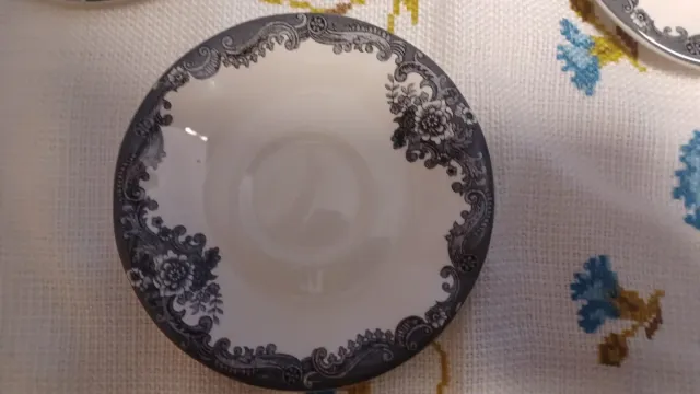 Juego Tazas Café La Cartuja Porcelana