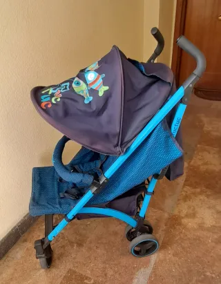 Carrito de paseo Tuc Tuc azul