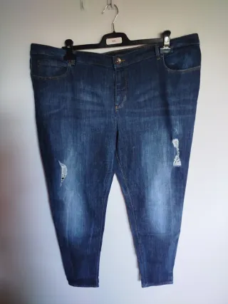 Pantalón vaquero mujer talla 50