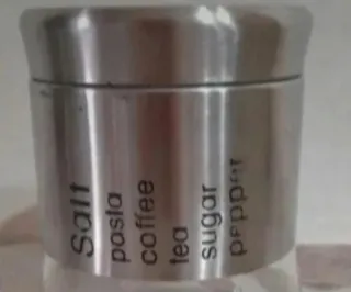 Barattolo Vetro Metallo Cucina