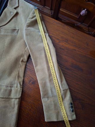 Blazer uomo velluto beige vintage