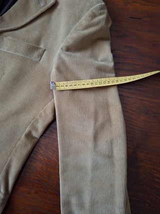 Blazer uomo velluto beige vintage