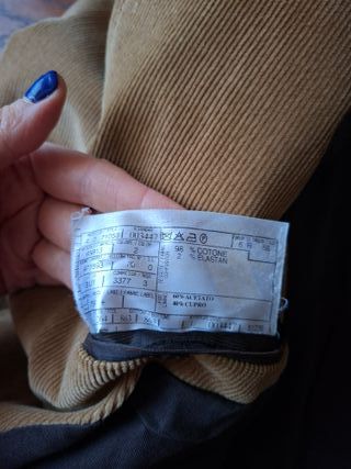 Blazer uomo velluto beige vintage