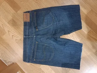 Pantalones cortos vaqueros Lee azules
