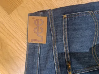 Pantalones cortos vaqueros Lee azules