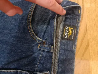 Pantalones cortos vaqueros Lee azules