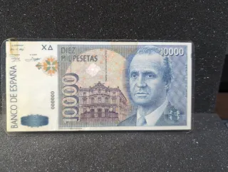 Billete 10000 Pts "serie 00000" España 1992