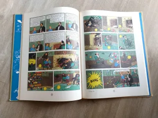 Tintin Les 7 Boules De Cristal fac-similé