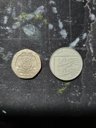 2 Sterline Inglesi da Collezione