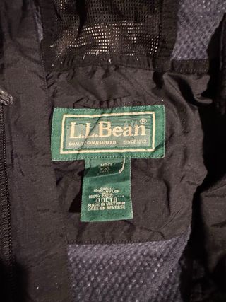 Giacca L.L.Bean vintage nera