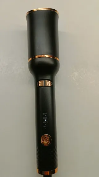 Arricciacapelli automatico nero e oro