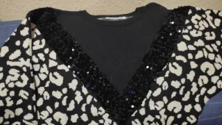 Conjunto estampado leopardo