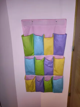 Zapatero organizador de tela