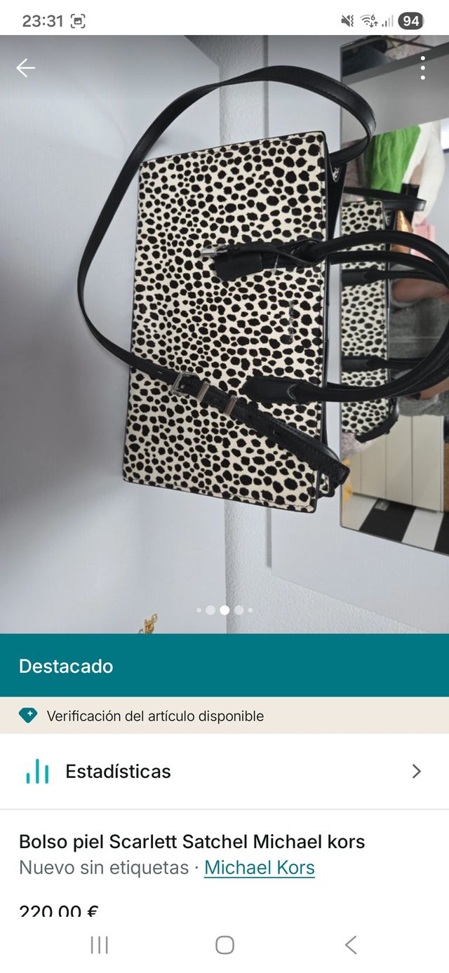 Bolso Michael Kors Piel Scarlett Satchel