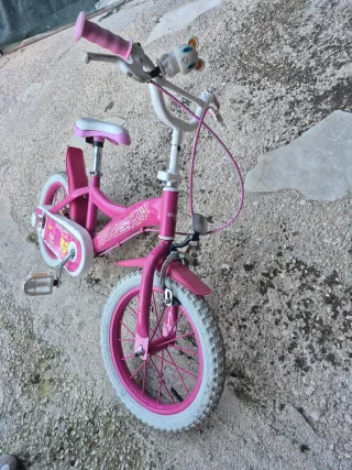 Bicicleta infantil rosa