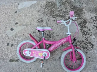 Bicicleta infantil rosa
