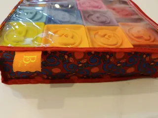 Bloques sensoriales para bebés con números