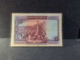Billete 25 Pesetas Banco de España 1928
