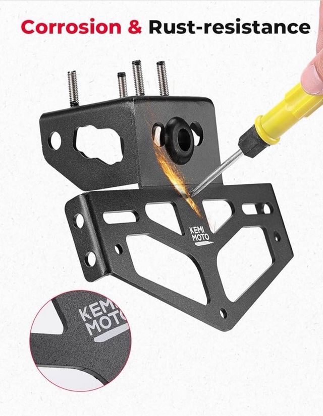 Portamatrículas KEMI MOTO Kawasaki Ninja 400