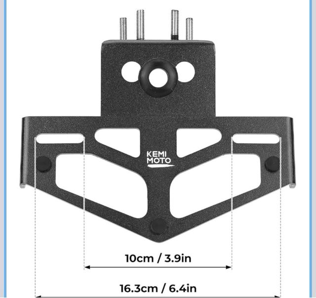 Portamatrículas KEMI MOTO Kawasaki Ninja 400