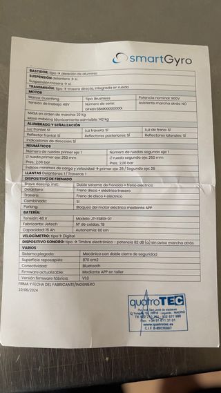 Patinete Smartgyro K2 Pro