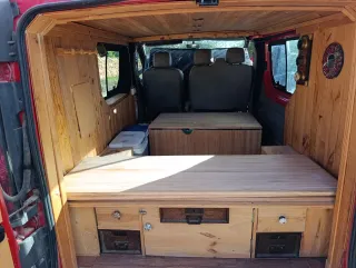 Furgoneta para reparar