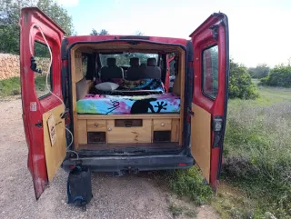 Furgoneta para reparar