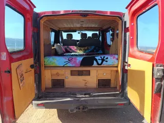 Furgoneta para reparar