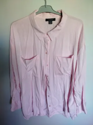 Camisa rosa mujer talla 48