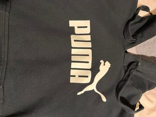 Felpa Puma Vintage Nera Grigia