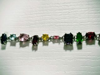 Conjunto Swarovski Gemas Mixtas