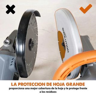 Sierra Hormigón Evolution R255DCT 255mm + Disco