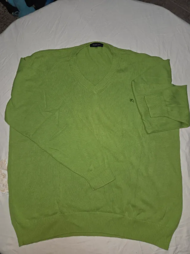 Jersey Burberry London Verde Talla M