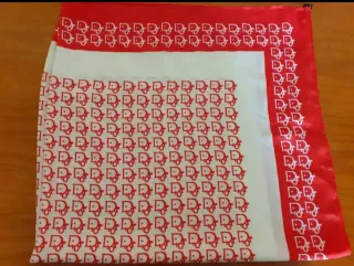 Pañuelo carré Seda Vintage oblique como nuevo