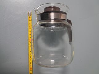 Jarra cafetera de cristal