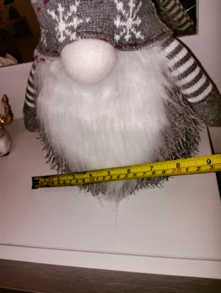 Muñeco de Navidad con Copos de Nieve