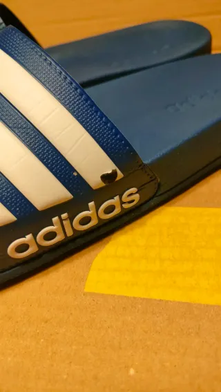 Chanclas Adidas Adilette Unisex Azul/Blanco