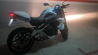 Kawasaki ER-6n Blanca A2