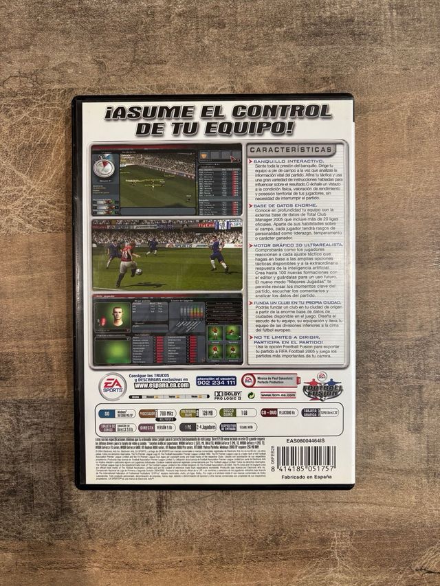Juego PC Total Club Manager 2005