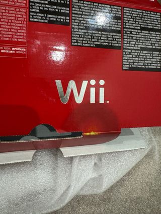 Wii Roja Edición 25 Aniversario Super Mario Bros