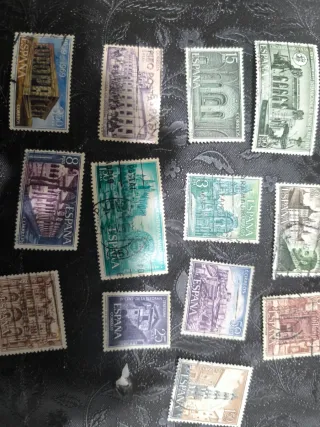 Sellos antiguos España Franco