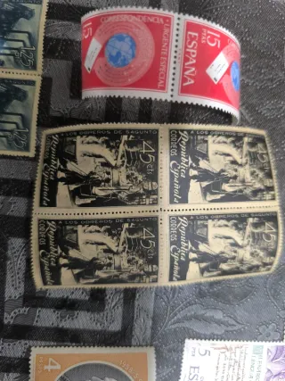 Sellos antiguos España Franco