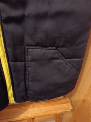 Chaleco acolchado reflectante reversible